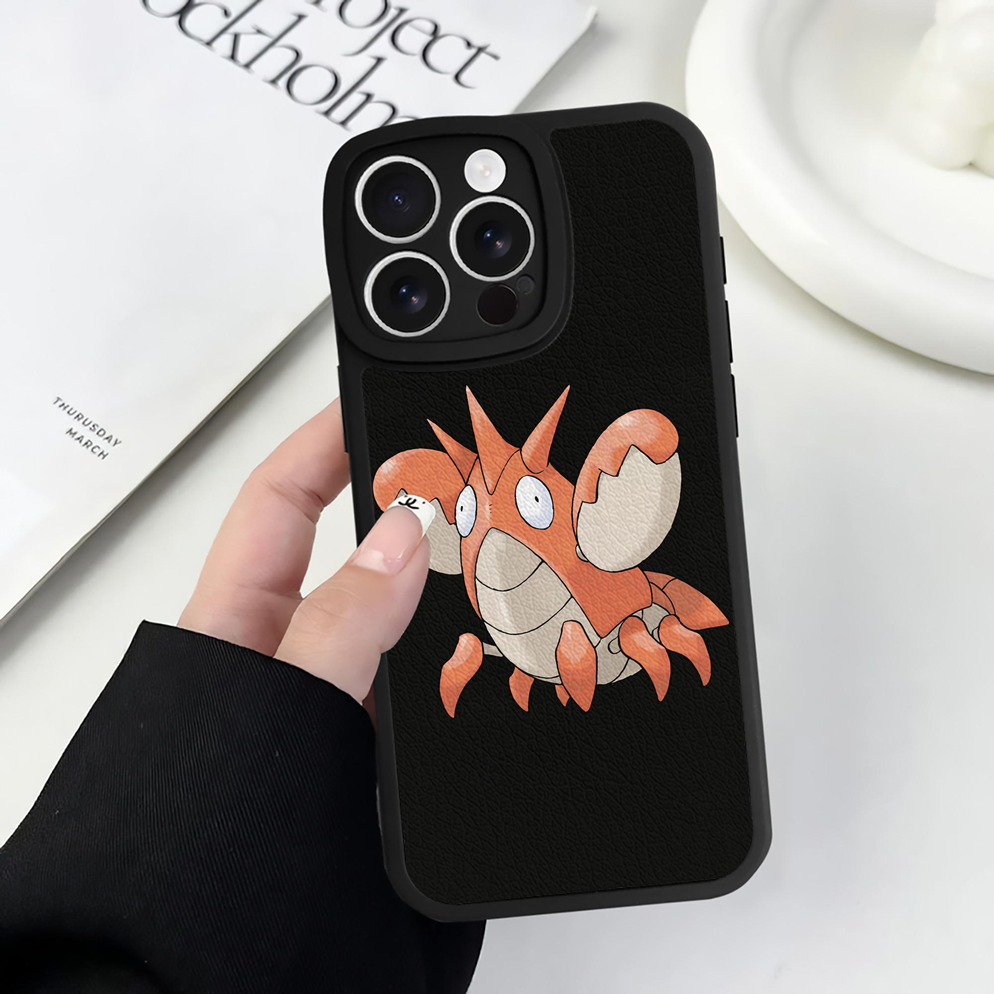 （画像用） ポケットモンスター Pokémon 【iPhone 16シリーズ対応】シリコンスマホケース（レザー調） 材質：シリコン